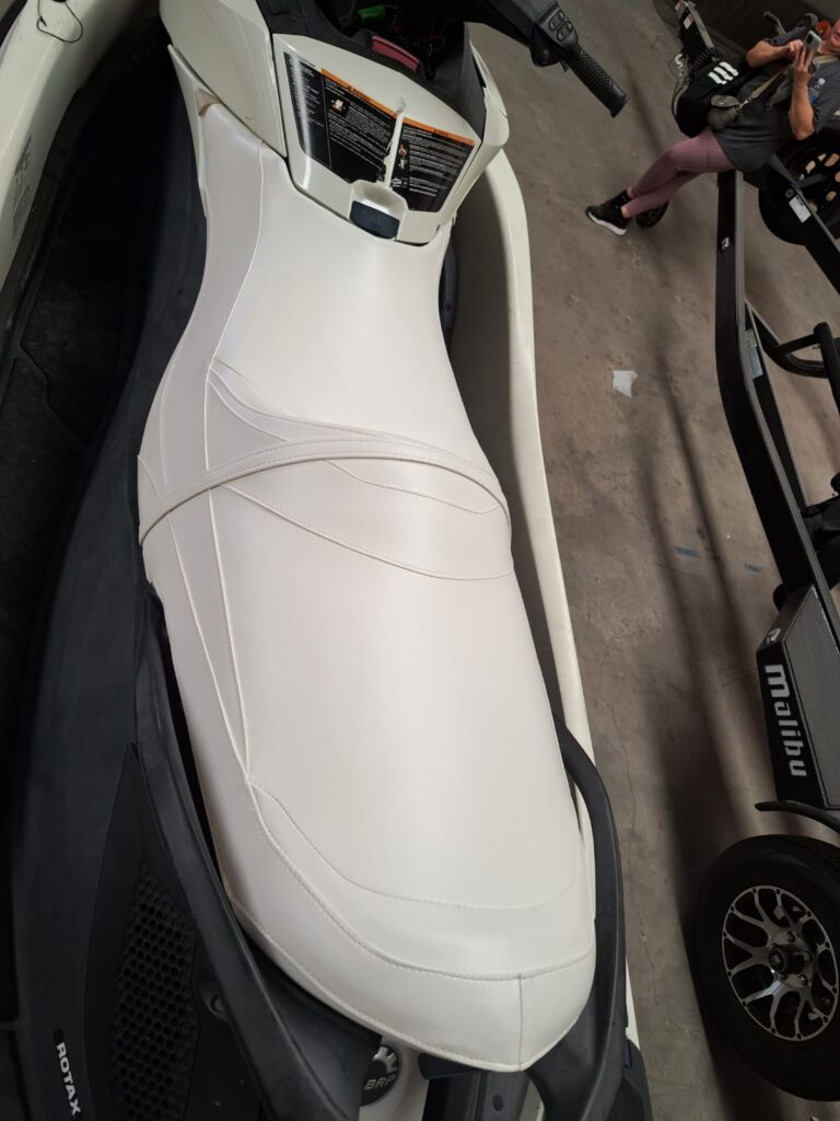 Jet Ski seat upholstery 4